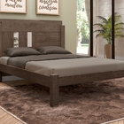 Cama Casal Amanda Chocolate Com Colchão