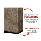 Cama Casal Amélia  Cedro/off White