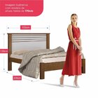 Cama Casal Apolo 100% Mdf Ype/off White