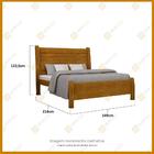 Cama Casal Arezzo Imbuia