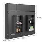 Cama Casal Articulável Horizontal Com Portas 140 Hanover Yesc