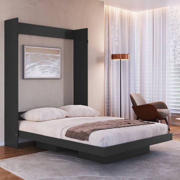 Cama Casal Articulável Vertical 140 Vancouver Grafite