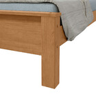 Cama Casal Athenas Amêndoa Clean