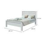 Cama Casal Athenas Branca