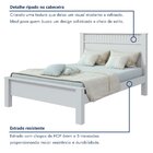 Cama Casal Athenas Plus  Branco