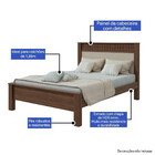 Cama Casal Athenas Plus Lopas