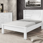 Cama Casal Barcelona Geval Branco 118x148x202