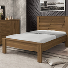 Cama Casal Barcelona Geval Castanho 118x148x202