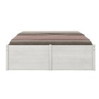 Cama Casal Beauty Madeira Maciça Branca