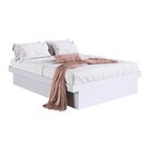 Cama Casal Box Baú 140 Bogotá 138x188cm Branco