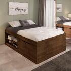 Cama Casal Box Sapateira Tien Malbec