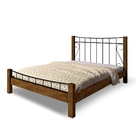 Cama Casal Bragança Canela Colchão