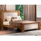 Cama Casal Buriti-rufato - Imbuia / Off White