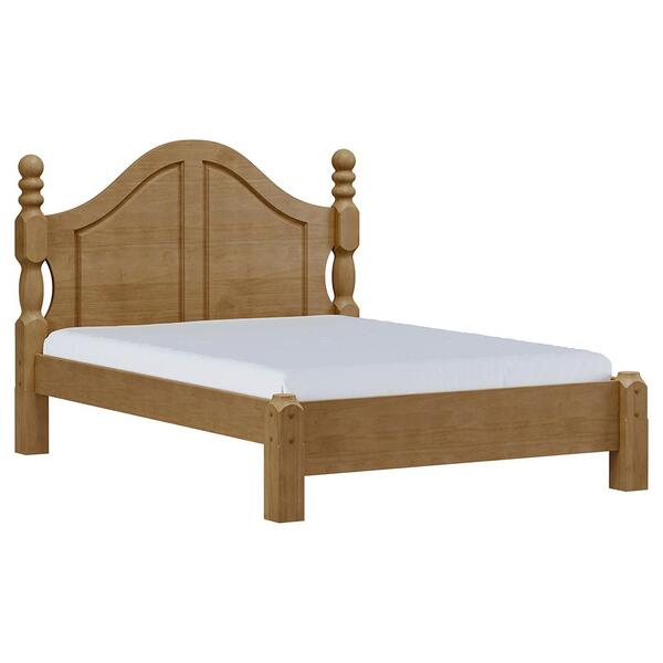 Cama Casal Classica Madeira Maciça 2259 Milani Store