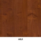 Cama Casal com 2 Gavetas Orleans de Madeira Maciça - Avelã