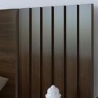 Cama Casal Com 2 Mesas De Cabeceira E Painel Ripado Zara - Ja