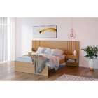 Cama Casal Com 2 Mesas De Cabeceira Zara Camaru