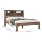 Cama Casal Com Baú Jersey Atacama