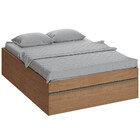 Cama Casal Complemento Box Versátil Com Gaveta Mdp Castro