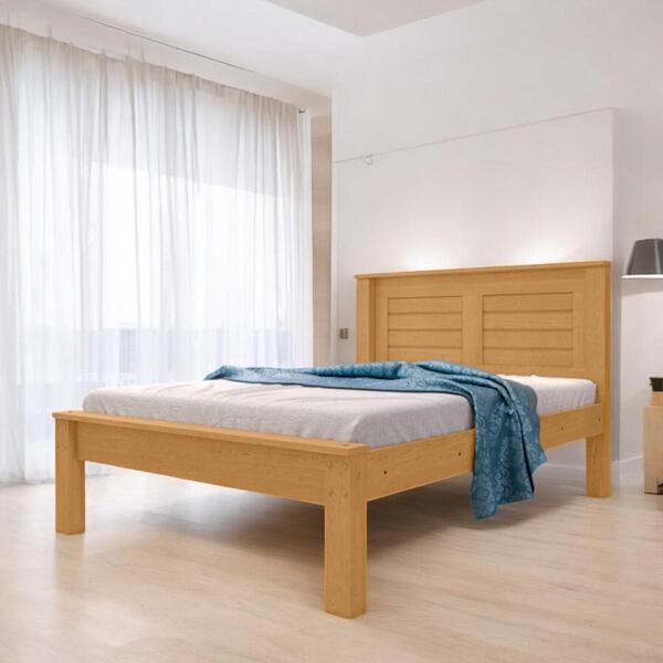 Cama Casal Confortável E Moderna Luz Naturalle