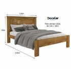 Cama Casal Creta New -docelar - Rovere