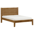 Cama Casal Decorativa Every Madeira 140cm Freijó - G74 - Gran