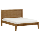 Cama Casal Decorativa Every Madeira 160cm Queen Size Freijó -