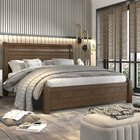 Cama Casal Em Mdf Madri Espresso
