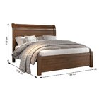 Cama Casal Em Mdf Madri Espresso