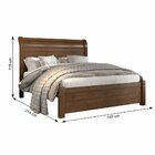 Cama Casal Em Mdf Madri Espresso