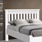 Cama Casal Em Mdf Reforçada Mega Branco Fênix