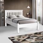 Cama Casal Em Mdf Reforçada Mega Branco Fênix