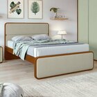 Cama Casal Em Mdp/mdf 207x110cm Loop