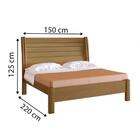 Cama Casal Esmeralda Plus Cinamomo D'doro