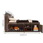 Cama Casal Espaço Pet Chocolate