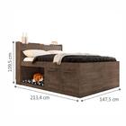 Cama Casal Espaço Pet Chocolate