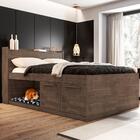 Cama Casal Espaço Pet Chocolate