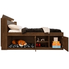 Cama Casal Espaço Pet Malbec Com Colchão
