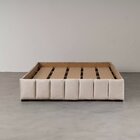 Cama Casal Estofada Sem Cabeceira Uvaia Cabecasa Madeiraorigi