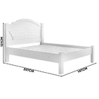 Cama Casal Estrado E Pés Reforçados Master Camas Fenix