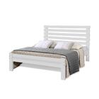 Cama Casal Filadélfia Ripada Branco