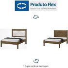 Cama Casal Flex Color Laila  Jequitiba/off White