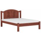 Cama Casal Grécia Móveis Cavazotto - Mogno