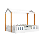 Cama Casal Infantil Casinha Segura Montessoriana Ágatha - Bra