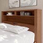 Cama Casal Invicta Com Baú Jatobá