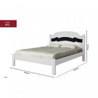 Cama Casal Iris Branco Ej Moveis