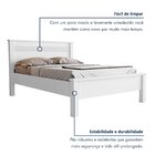 Cama Casal Irlanda  Branco