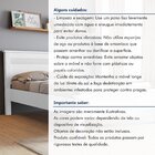 Cama Casal Irlanda  Branco