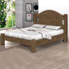 Cama Casal Isis Basoto Castanho Fosco