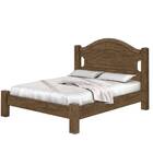 Cama Casal Isis Basoto Castanho Fosco